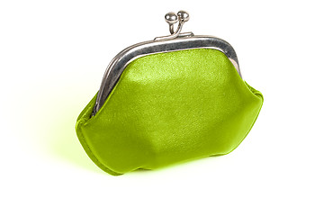 Image showing green old style wallet