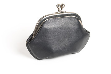 Image showing black old style wallet