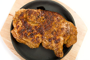 Image showing delicious grilled chicken