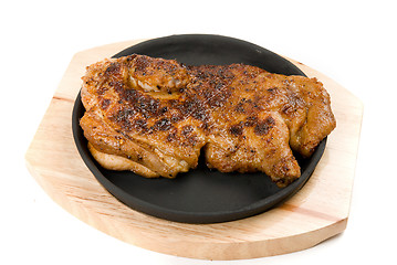 Image showing delicious grilled chicken