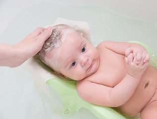 Image showing bathing 
