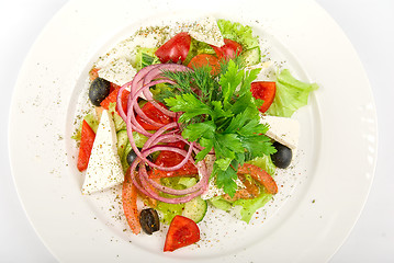 Image showing Caesar salad dish