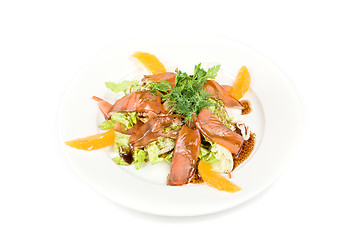 Image showing  fish salad
