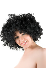 Image showing frizzy hairstyle
