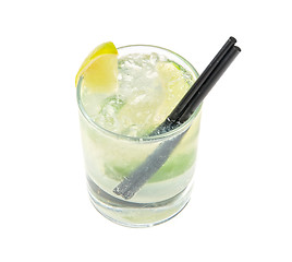 Image showing mojito  fresh  cocktail 