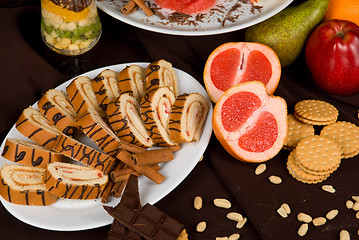 Image showing Set of sweets