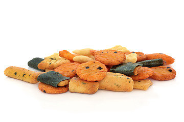 Image showing Seaweed Rice Crackers