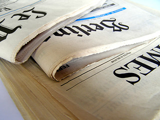 Image showing Newspapers