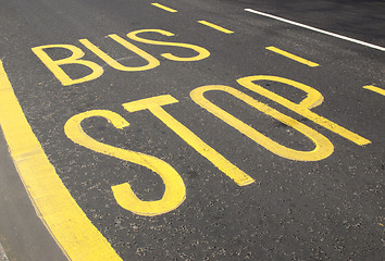 Image showing Bus Stop