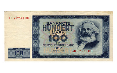 Image showing DDR banknote