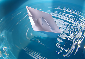 Image showing Paper ship