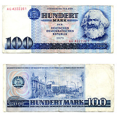 Image showing DDR banknote