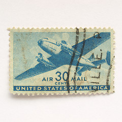 Image showing USA stamps