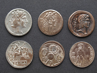 Image showing Roman coins