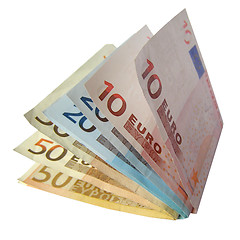 Image showing Euro notes