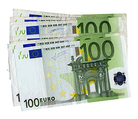 Image showing Euro notes