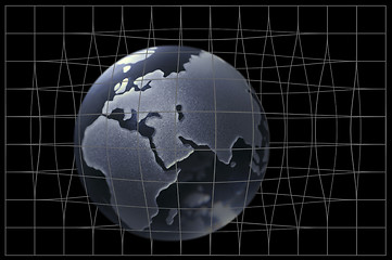 Image showing Glass globe