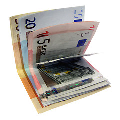 Image showing Euro notes