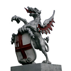 Image showing St George and the dragon