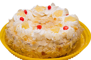 Image showing cake with cream