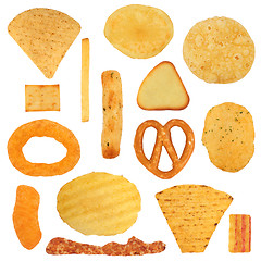 Image showing Junk Food Snacks