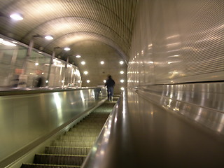 Image showing Escalator