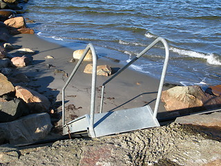 Image showing Swim ladder.