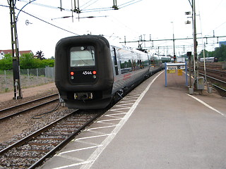 Image showing Fast train.