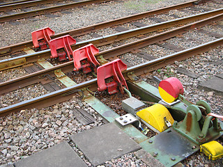 Image showing Train stopper.