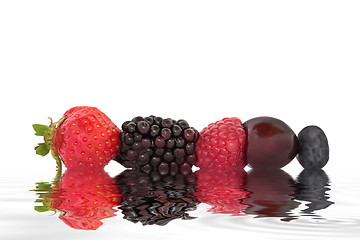 Image showing Fresh Summer Fruit