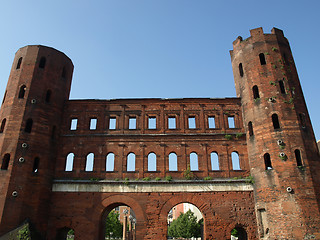 Image showing Porte Palatine, Turin