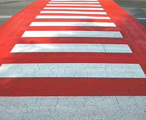 Image showing Zebra crossing