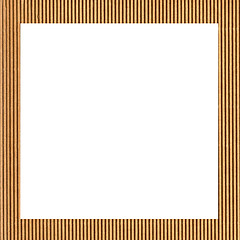 Image showing Corrugated cardboard frame