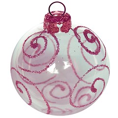 Image showing Christmas baubles