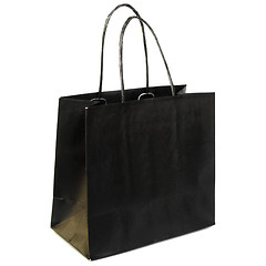 Image showing Black shopper bag