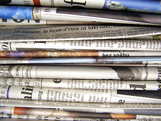 Image showing Newspapers