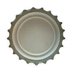 Image showing Beer bottle cap isolated