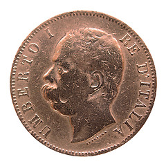 Image showing Italian coin