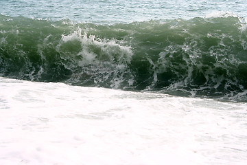 Image showing waves on the sea