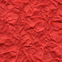 Image showing Red rippled paper