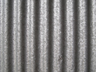 Image showing Corrugated steel