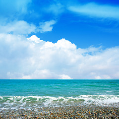 Image showing sea beach