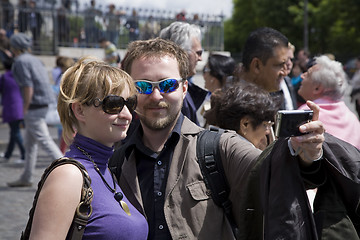 Image showing Tourists - Paris