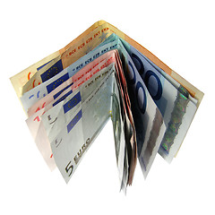 Image showing Euro notes