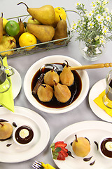 Image showing Poached Pears