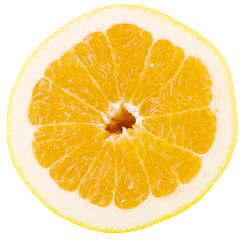 Image showing Half of orange