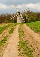 Image showing Old windmill