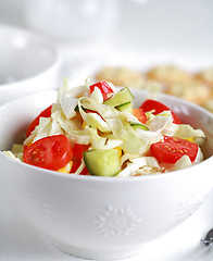 Image showing Healthy cabbage salat - fatburner