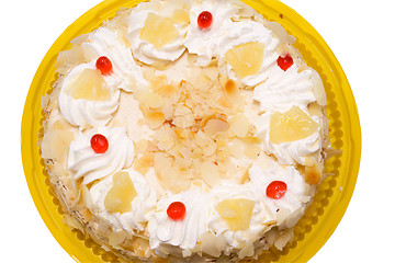 Image showing cake with cream