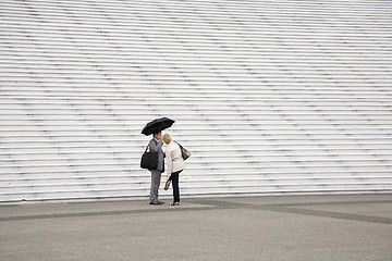 Image showing Paris in rain